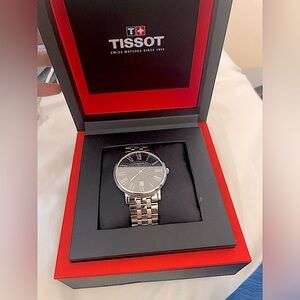 Tissot Steel Watch with Warranty